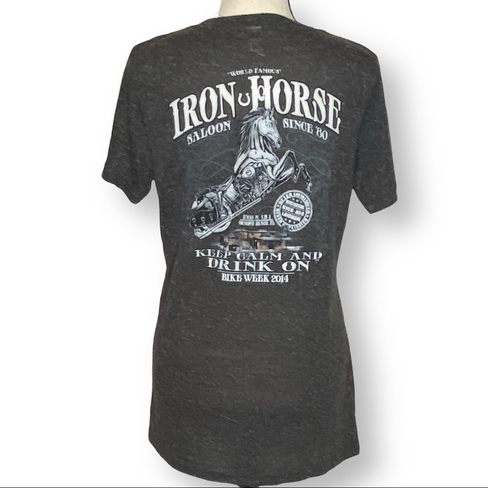 Bike Week ‘14 Iron Horse Saloon Ormond Beach, FL Tee XL